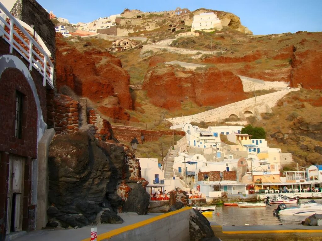 Restaurants und Cafes auf Santorin