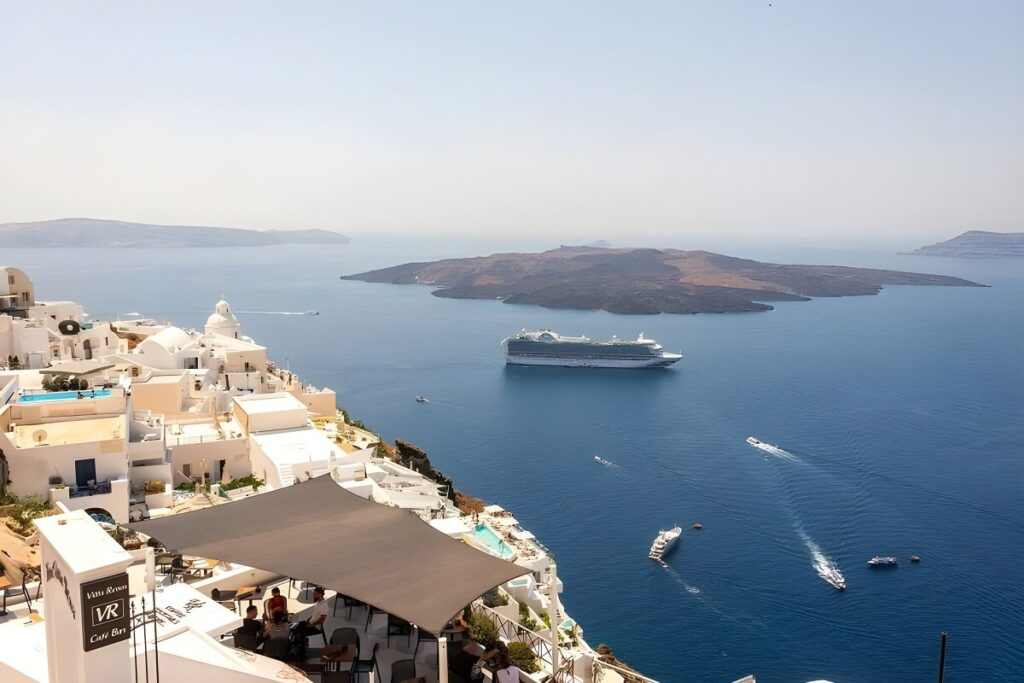 Die Umgebung von Firastefani