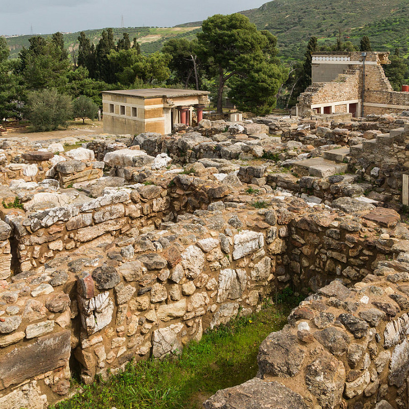 Wie viel Zeit sollte man für Knossos einplanen?