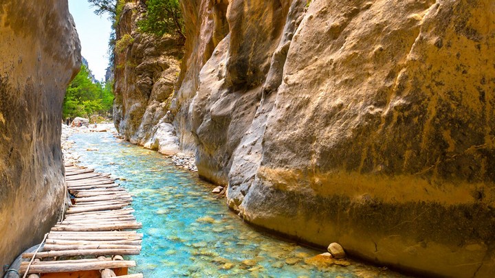 Wo befindet sich die Samaria-Schlucht in Chania?