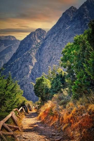 Wo beginnt die Samaria-Schlucht?